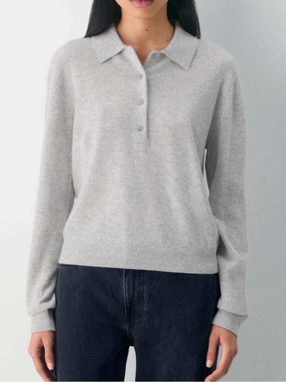Aritiza Cashmere Polo Sweater